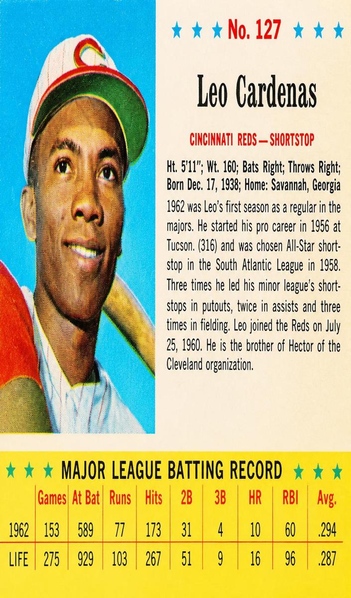 1963 Leo Cardenas #127