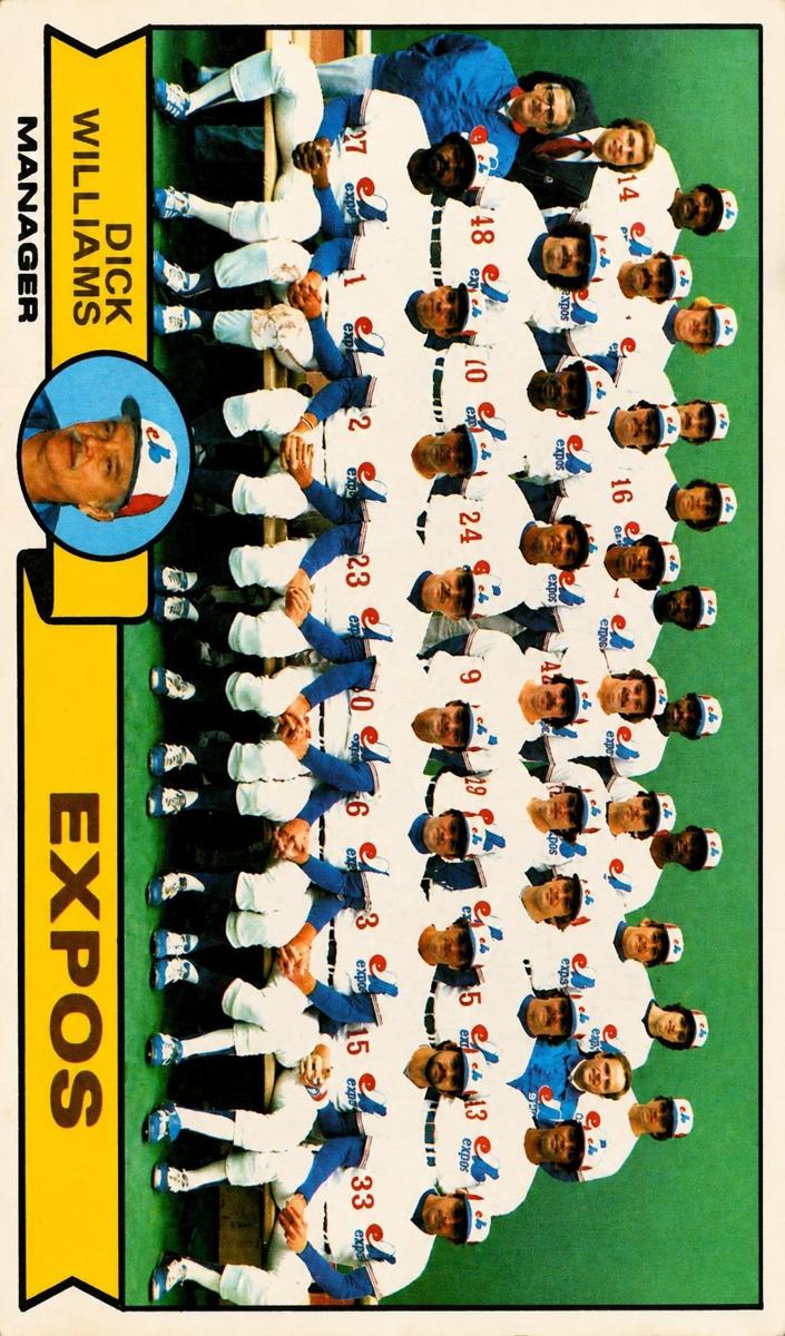 1979 Expos Team #349