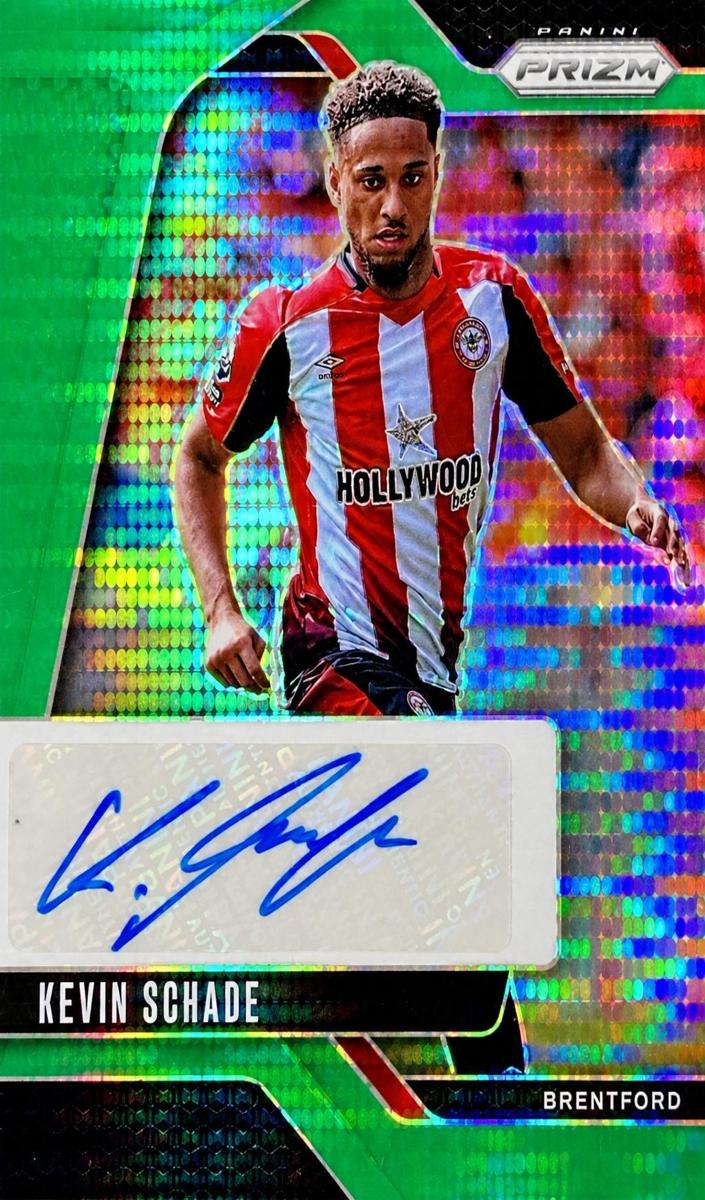 2024 Panini Prizm Premier League Kevin Schade [Green Pulsar] #S-KS card