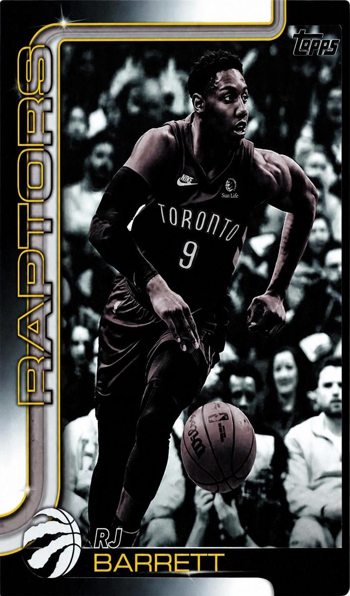 RJ Barrett 2025 Topps Basketball card