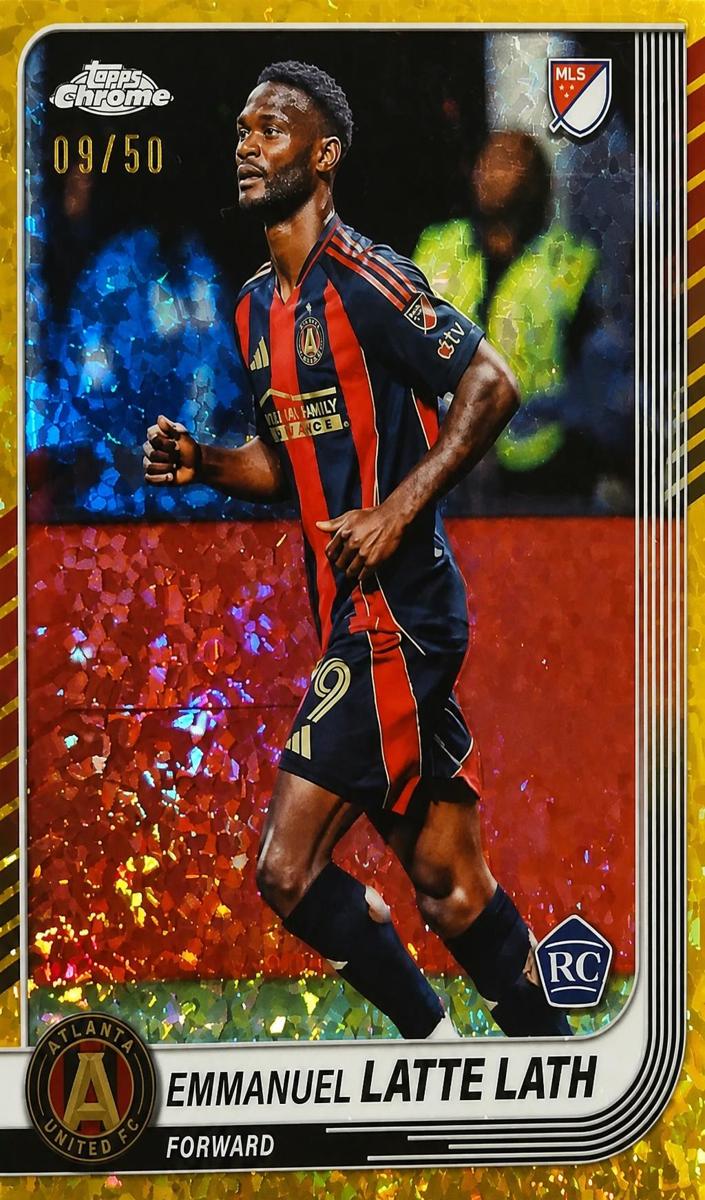 2025 Emmanuel Latte Lath [Gold Refractor] #153