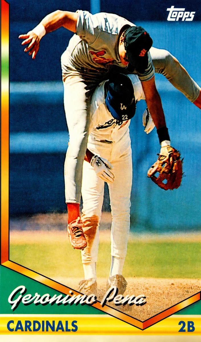 1994 Topps Geronimo Pena #444 card