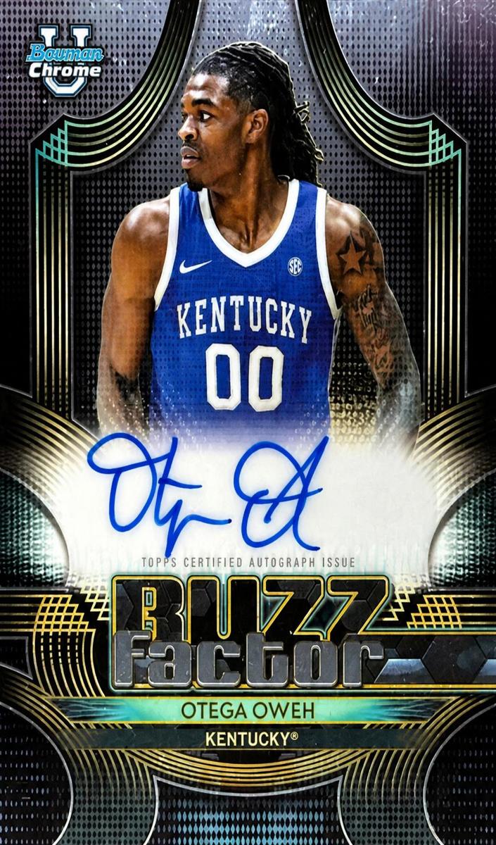2025 Bowman Otega Oweh #BZA-OO card