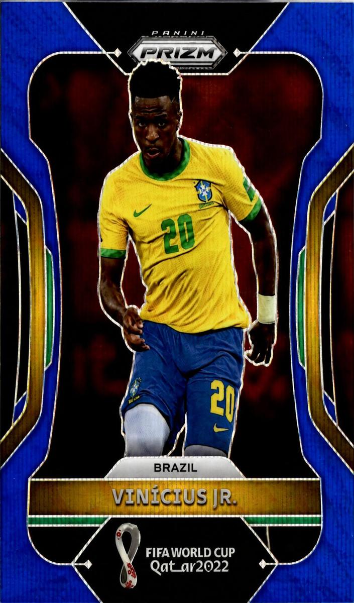 2022 Vinicius Jr. [Prizms Blue Wave] #36