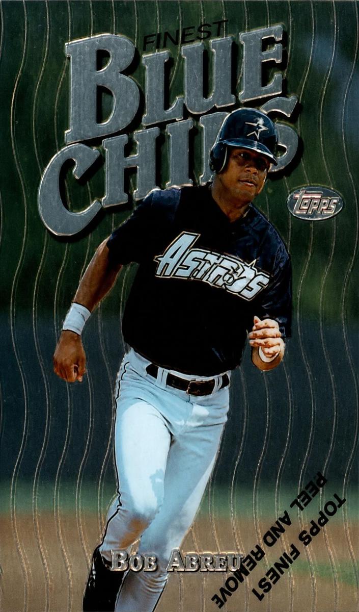 1997 Topps Finest Bob Abreu #295 card