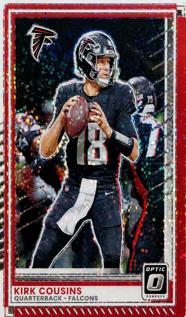 Kirk Cousins 2025 Donruss Optic Football card