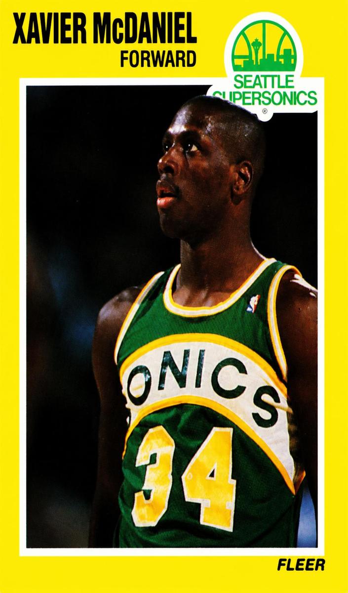 1989 Xavier McDaniel #148