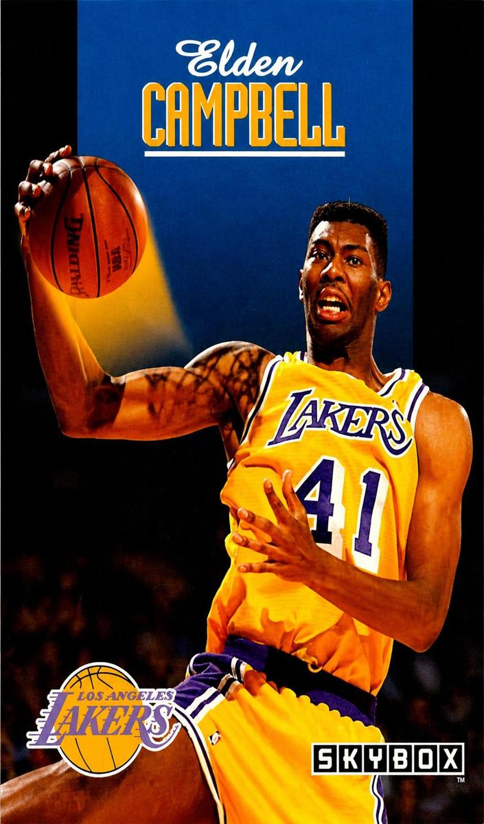 1992 Skybox Elden Campbell #113 card