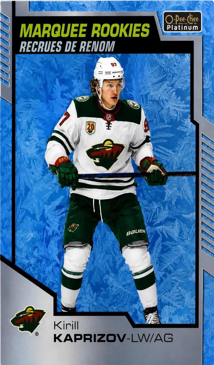 2020 O-Pee-Chee Platinum Kirill Kaprizov [Arctic Freeze] #200 card