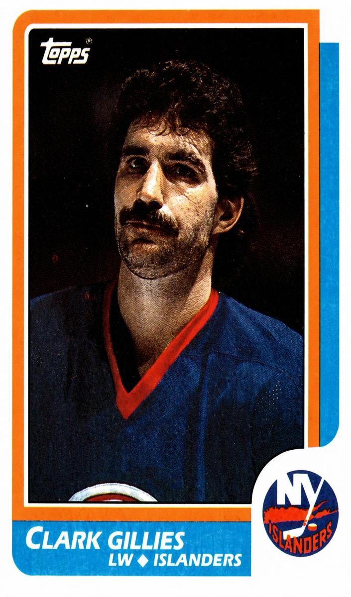 1986 Clark Gillies #141