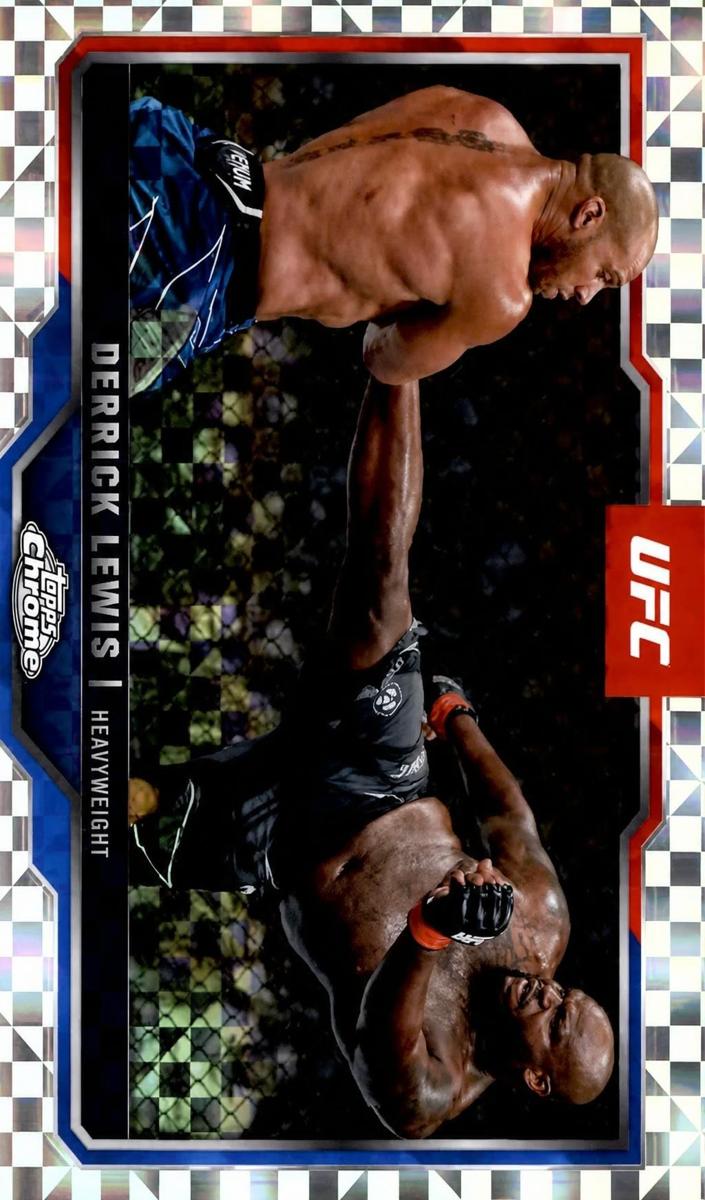 2025 Derrick Lewis [X-Fractor] #104