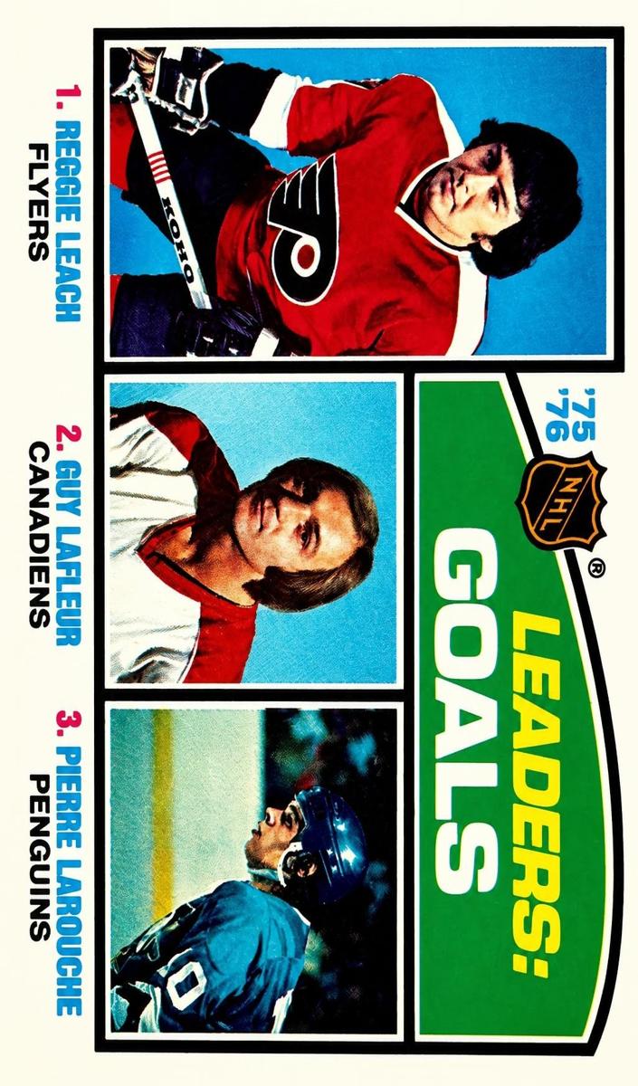 1976 Topps Reggie Leach #1 card