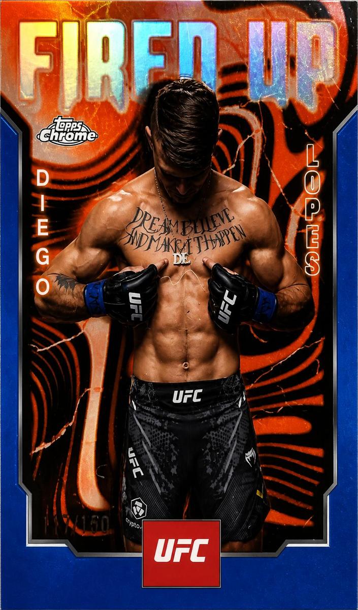 2025 Diego Lopes [Blue Refractor] #FUP-8