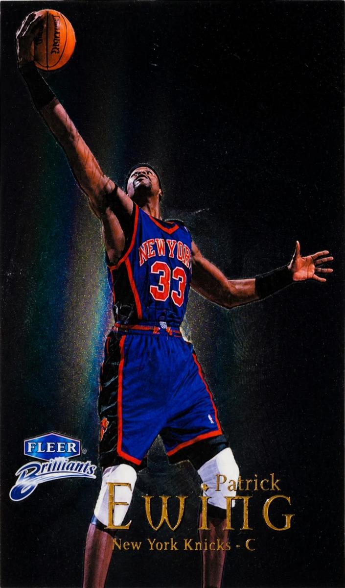 1998 Fleer Brilliants Patrick Ewing [Gold] #18 card