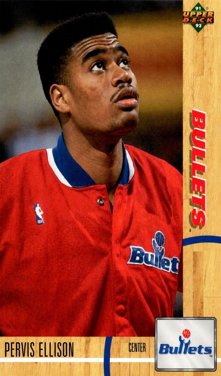 1991 Upper Deck Pervis Ellison #385 card
