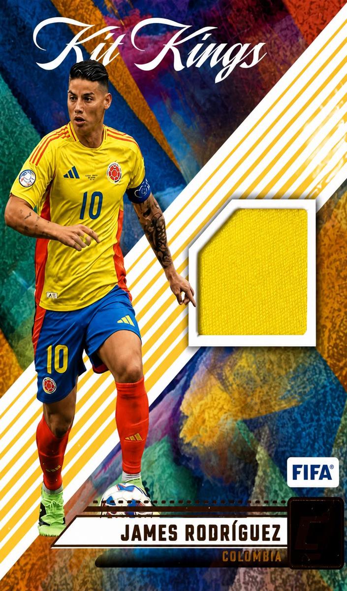 2024 Panini Donruss James Rodriguez #KK-JR card