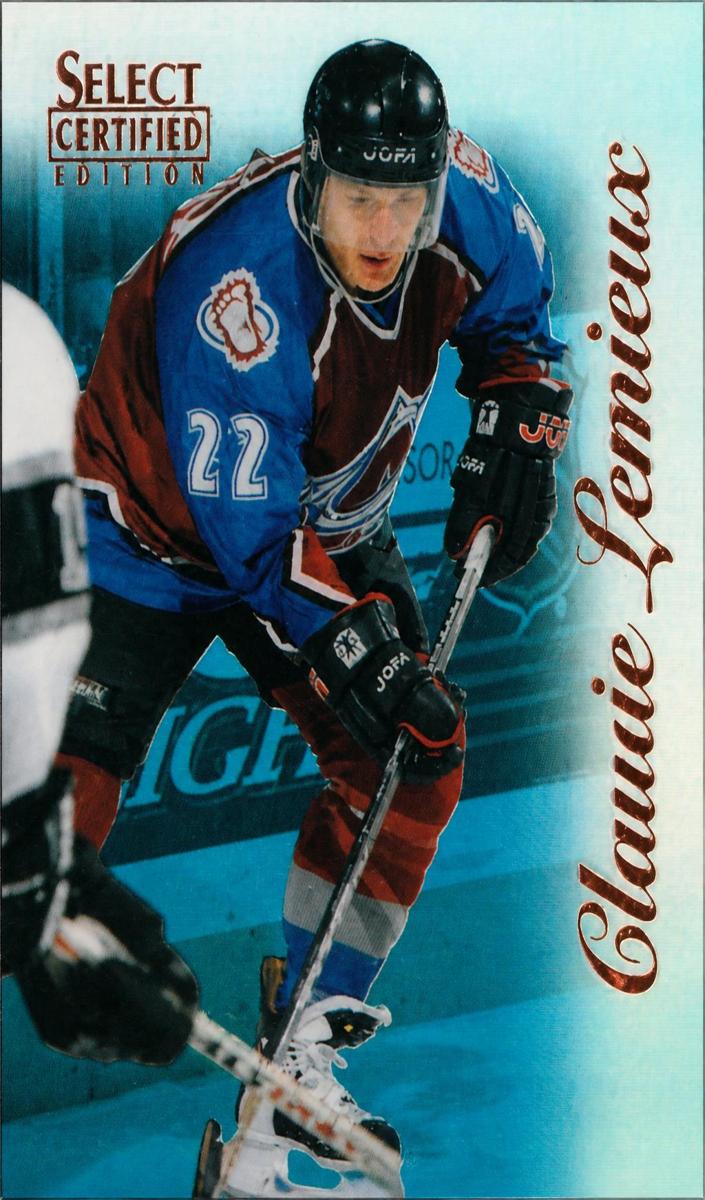 1996 Claude Lemieux [Mirror Blue] #53