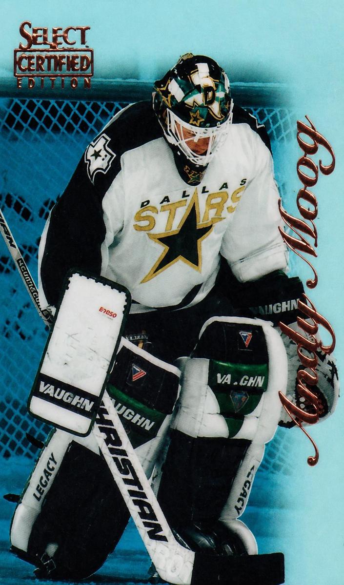 1996 Andy Moog [Mirror Blue] #25