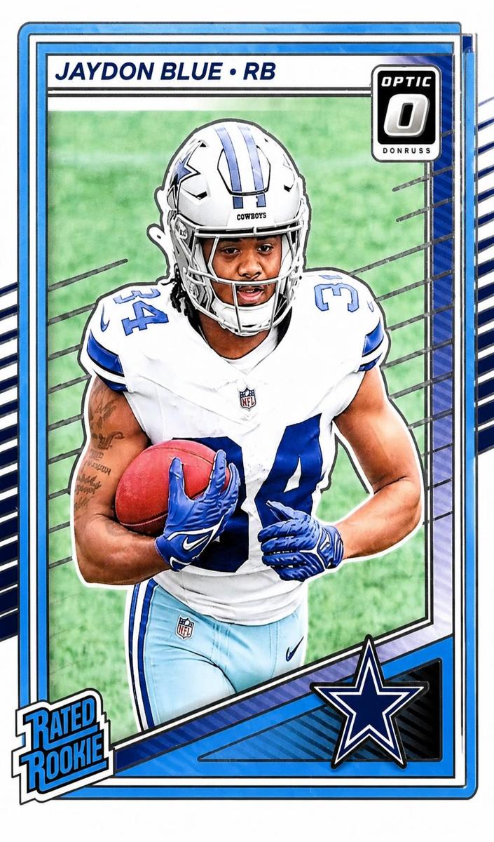 Jaydon Blue 2025 Donruss Optic Football card