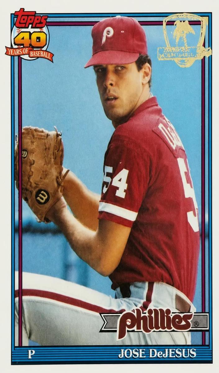 1991 Topps Jose DeJesus #232 card