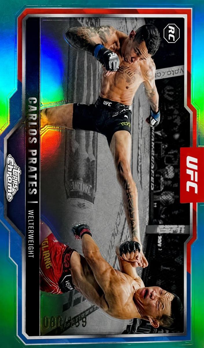 2025 Carlos Prates [Aqua Refractor] #40
