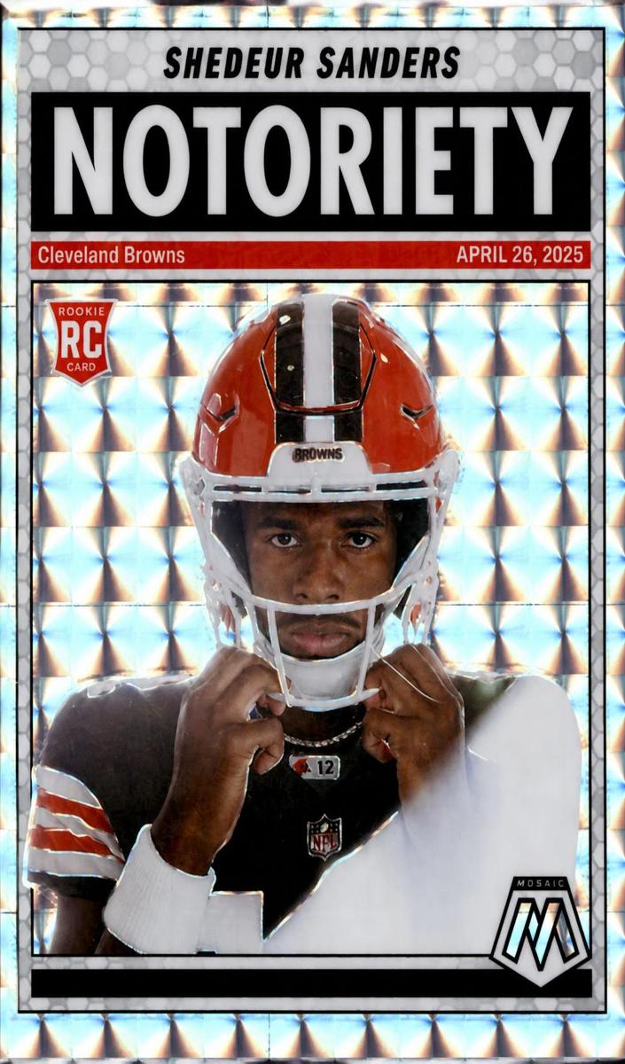 2025 Panini Mosaic Shedeur Sanders [Mosaic] #13 card