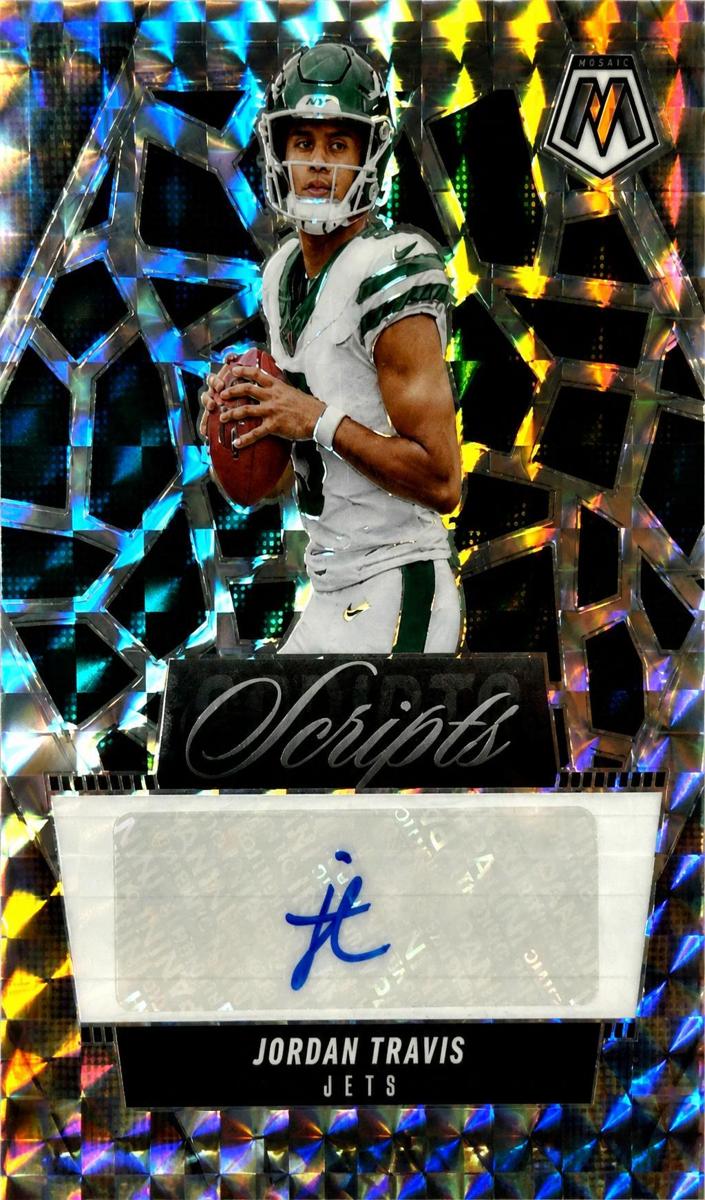 2025 Panini Mosaic Jordan Travis #SCR-JTS card