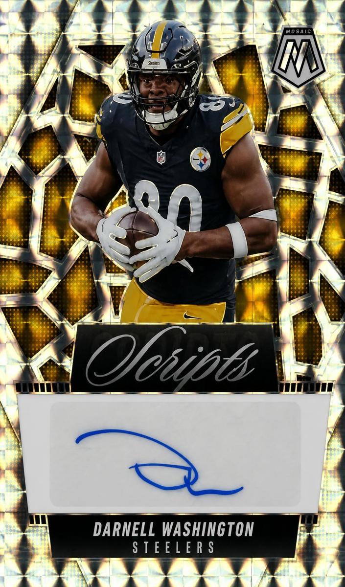 Darnell Washington 2025 Mosaic Football card