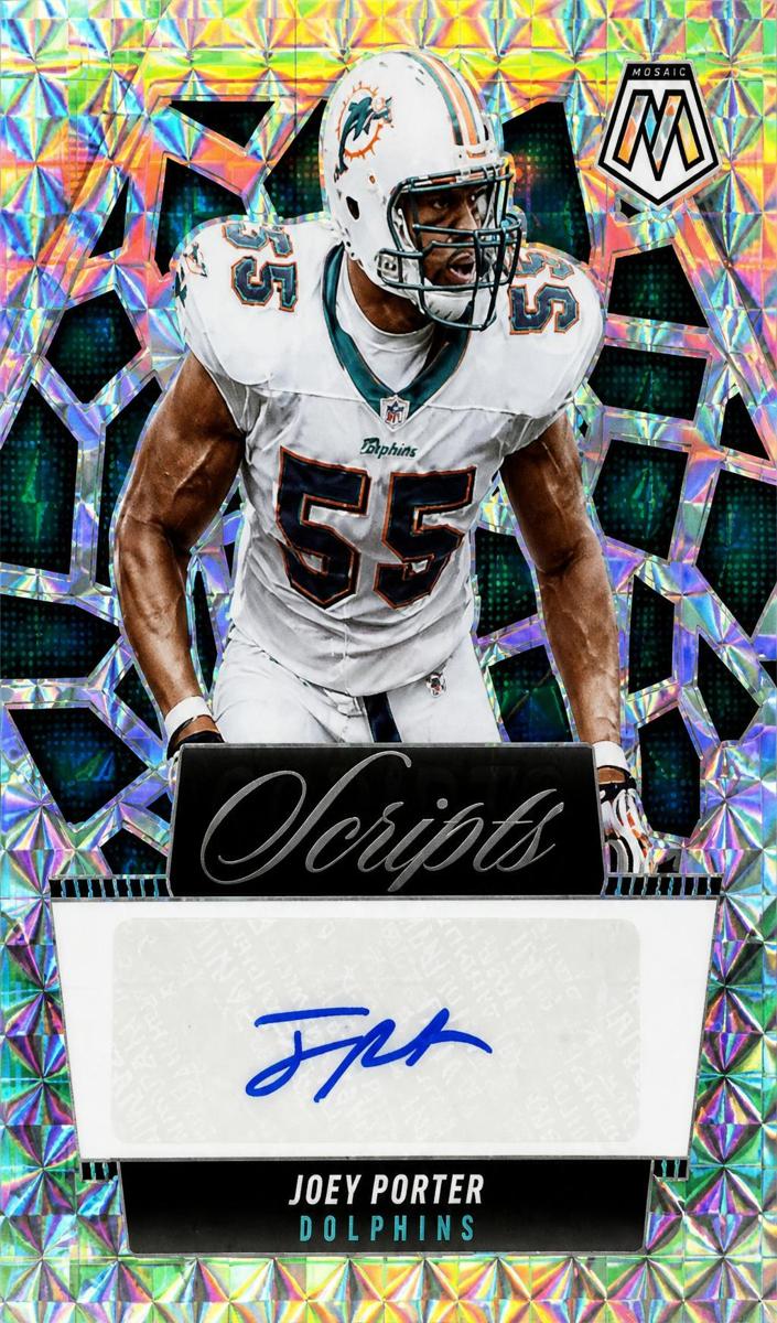 2025 Panini Mosaic Joey Porter #SCR-JPR card