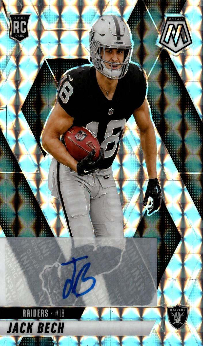 Jack Bech 2025 Mosaic Football card