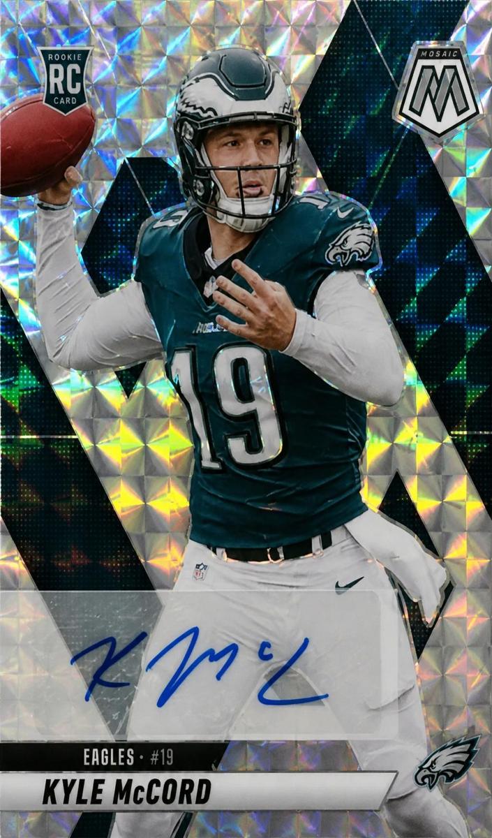 Kyle McCord 2025 Mosaic Football card