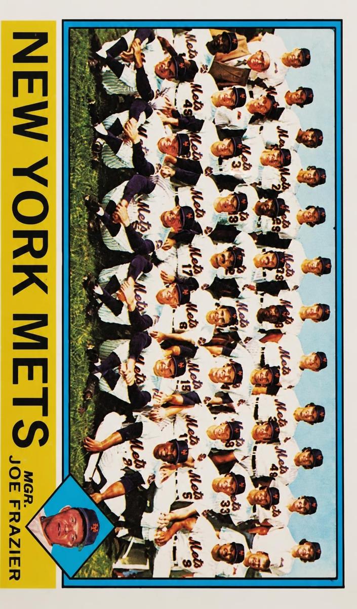 1976 Topps Mets Team #531 card