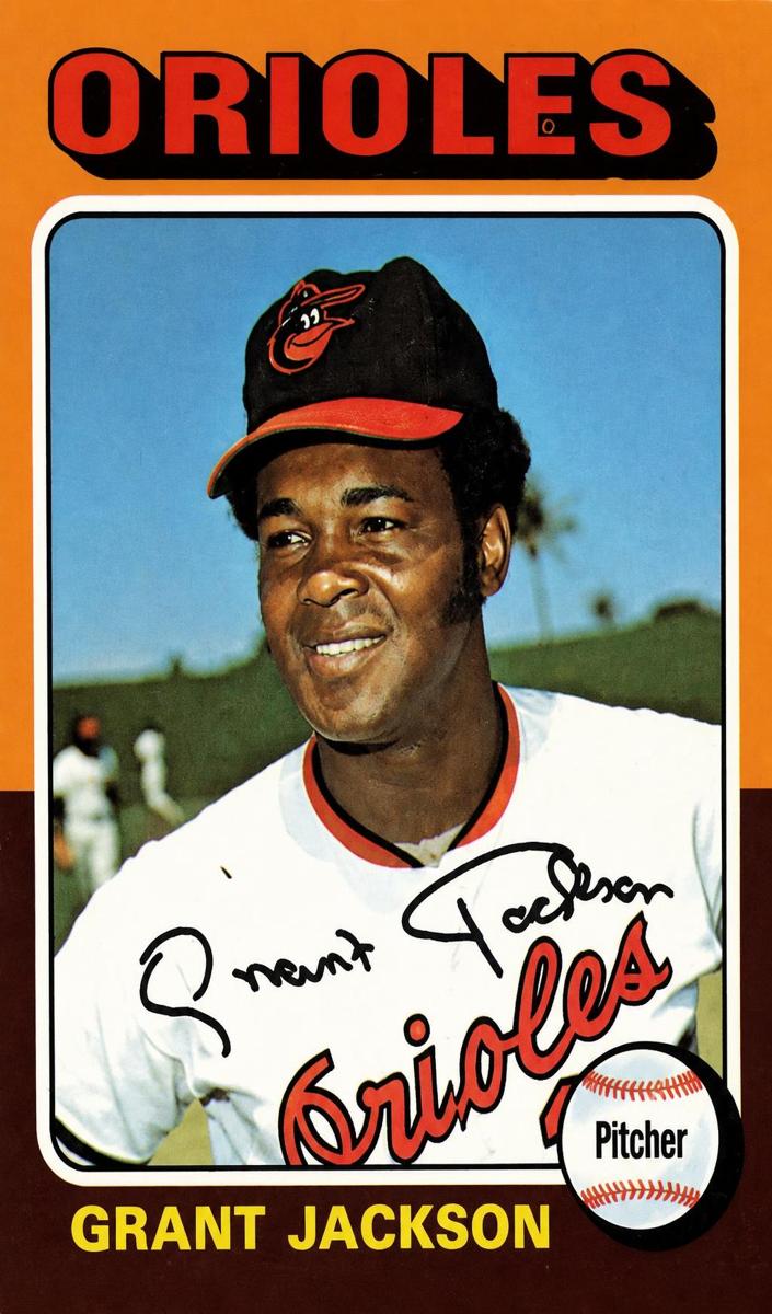 1975 Topps Grant Jackson #303 card
