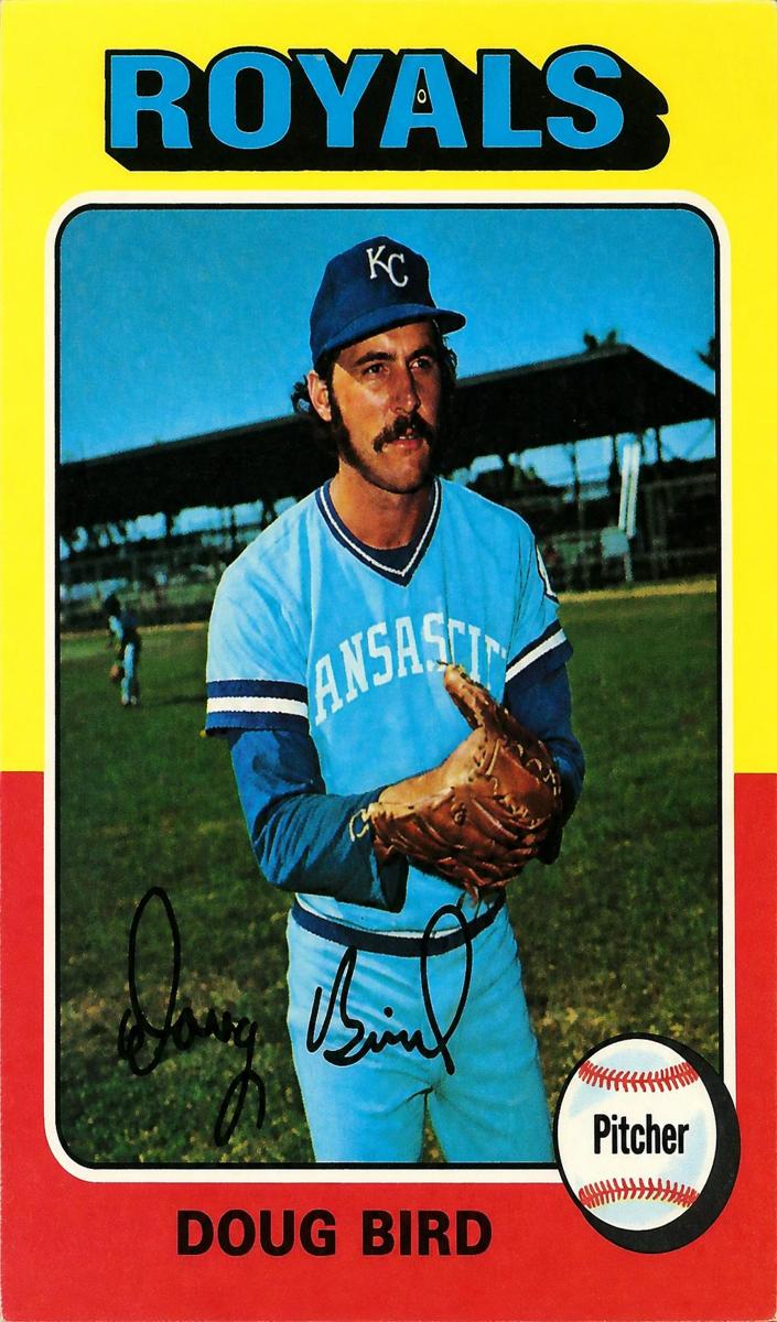 1975 Topps Doug Bird #364 card