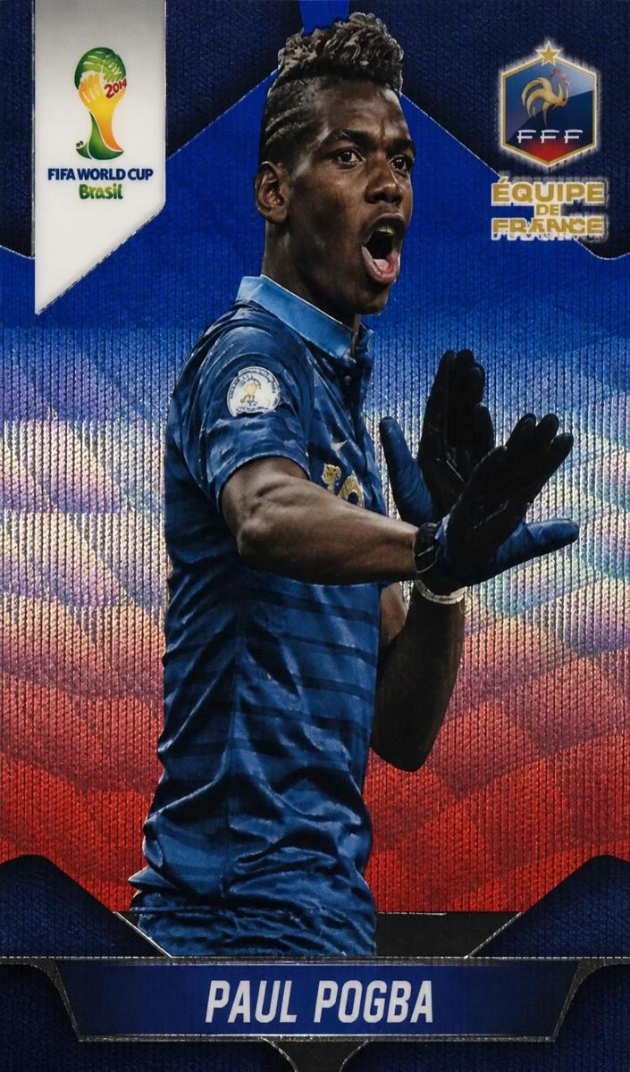 2014 Paul Pogba [Blue and Red Wave] #79