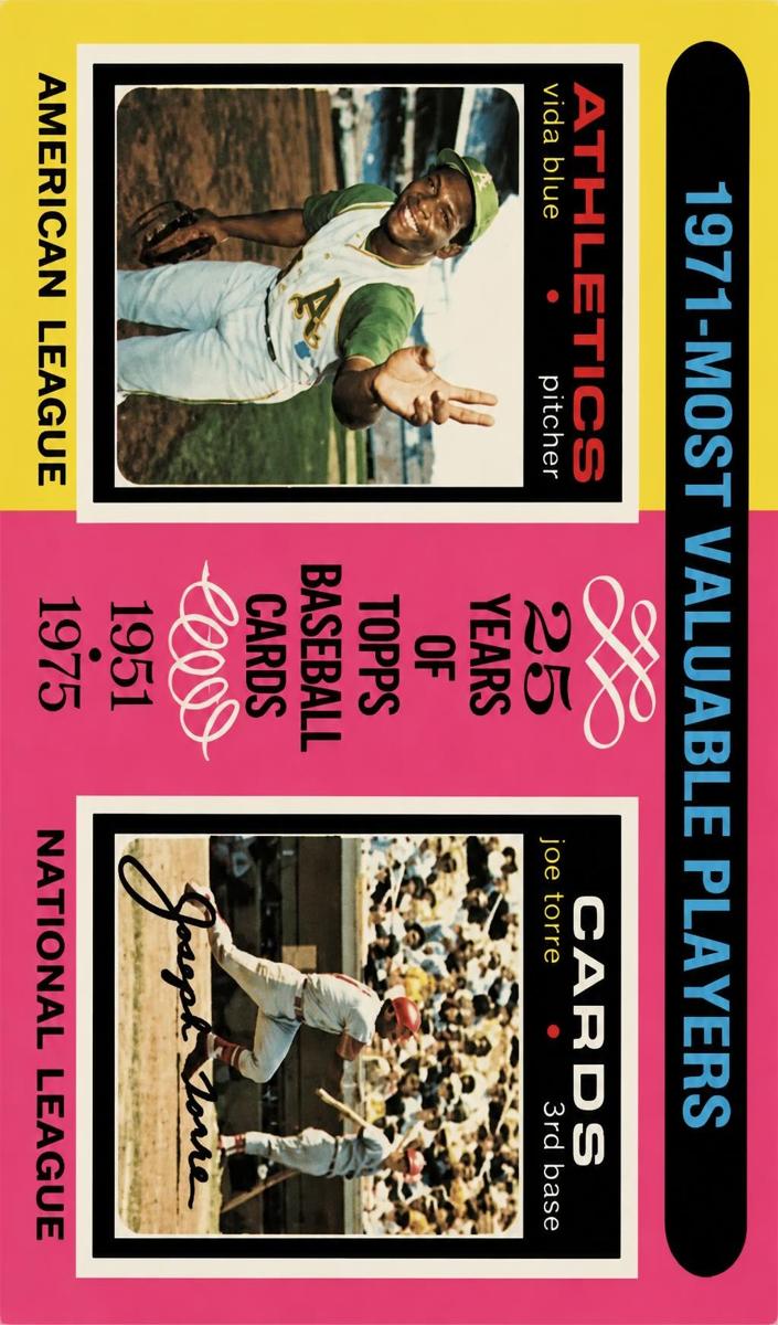 1975 Vida Blue #209