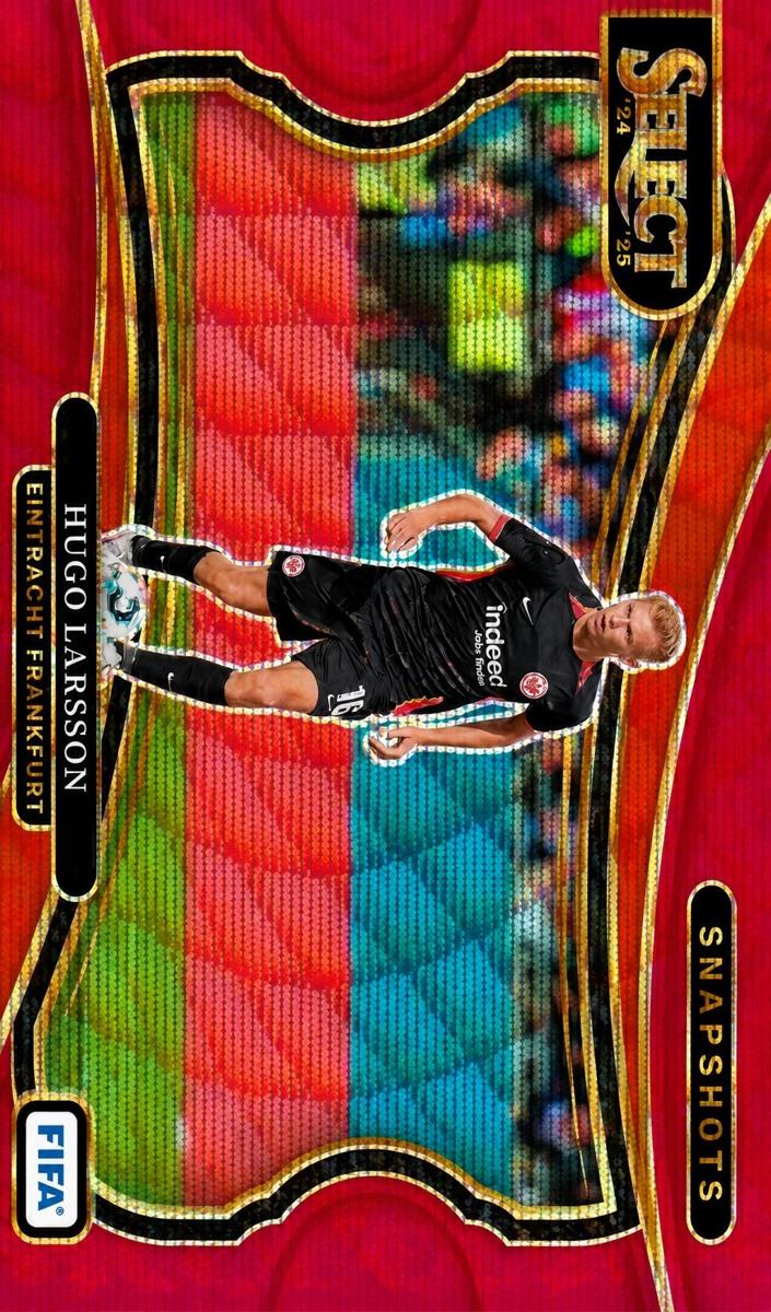 2024 Panini Select FIFA Hugo Larsson [Pink] #4 card
