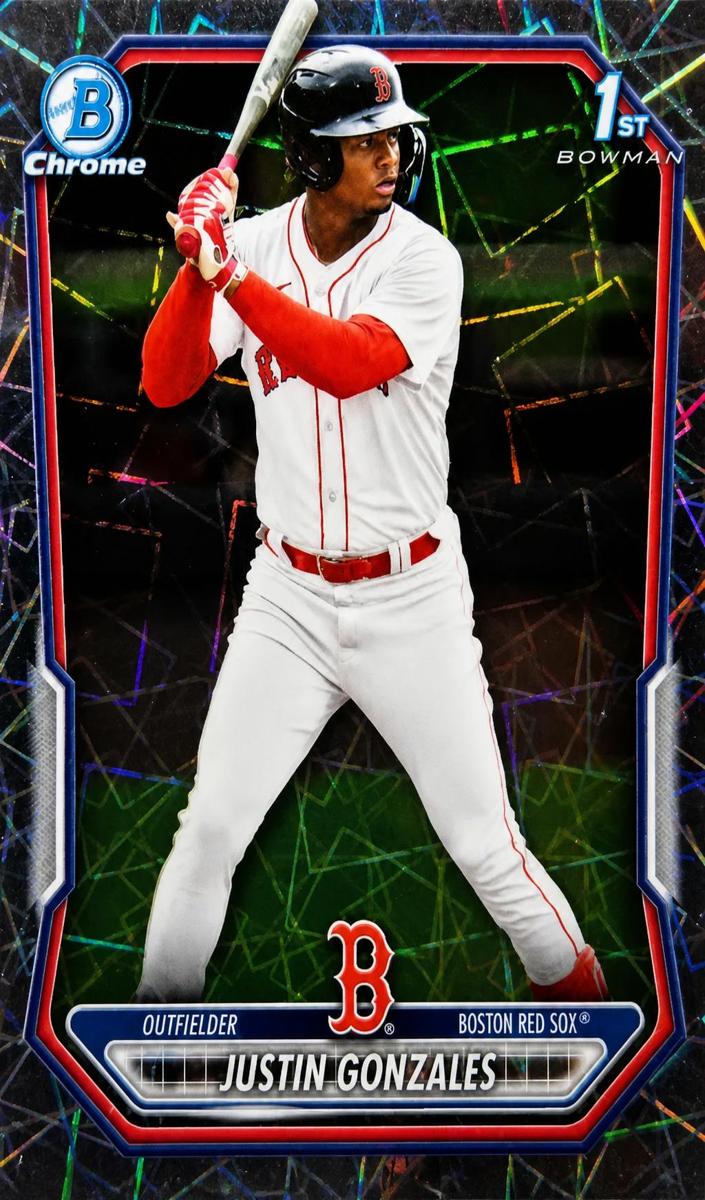 2026 Justin Gonzales [Lazer Refractor] #BCP-141