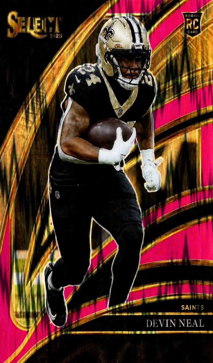 Devin Neal 2025 Select Football card