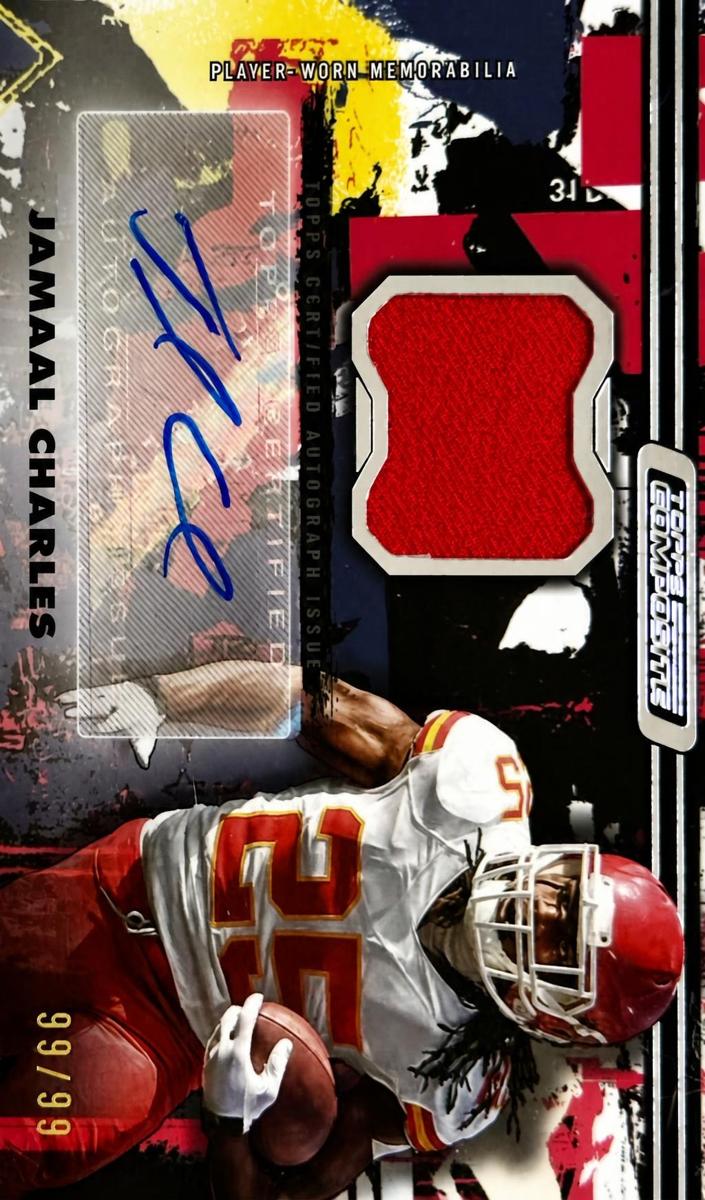 2023 Topps Composite Jamaal Charles #CPAH-JC card