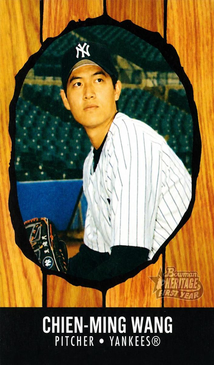 2003 Bowman Heritage Chien-Ming Wang #235 card