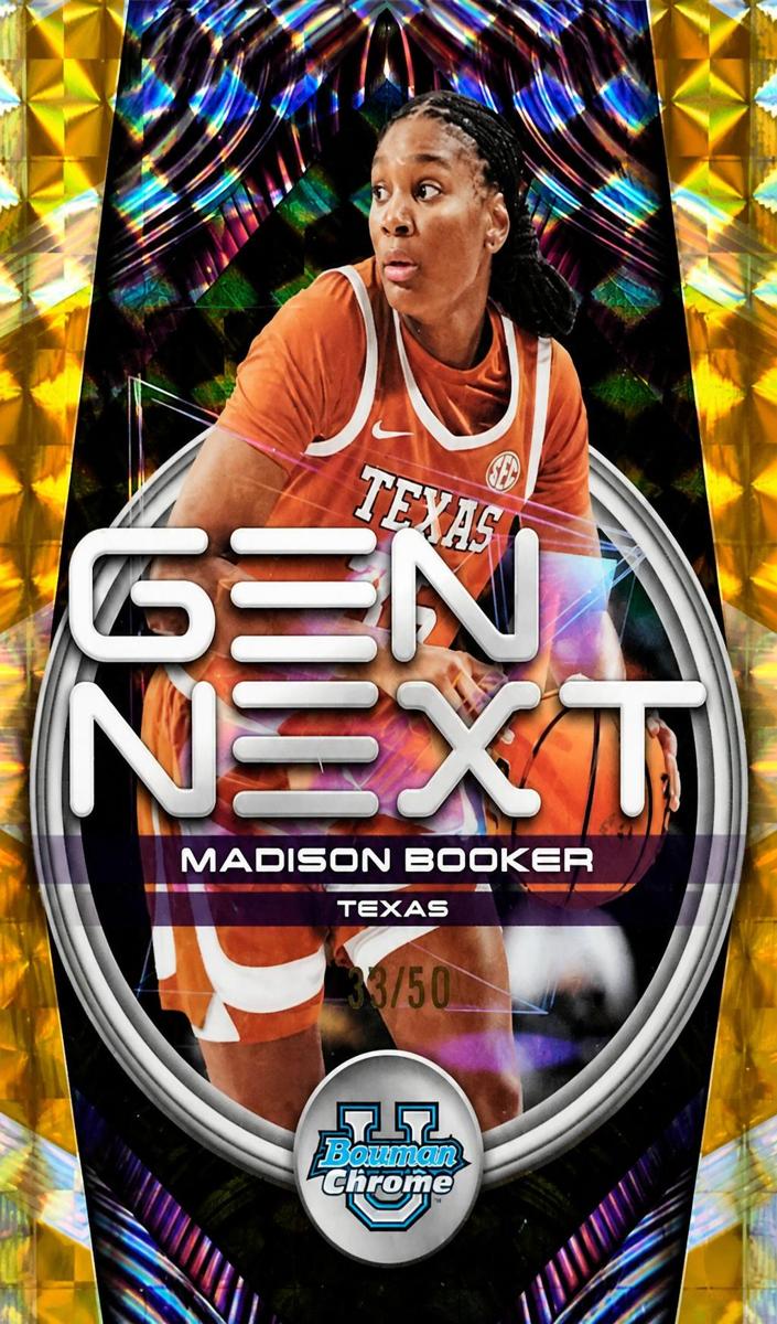 Madison Booker 2025 Bowman Basketball card