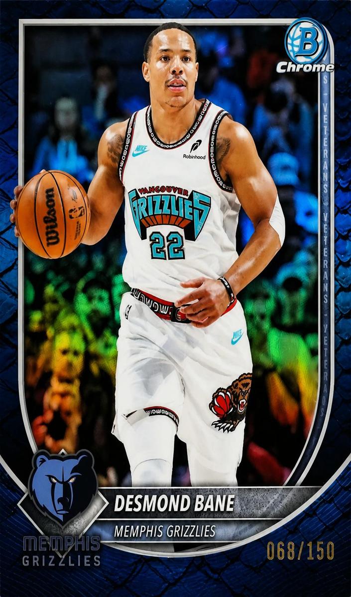 Desmond Bane 2025 Bowman Basketball card
