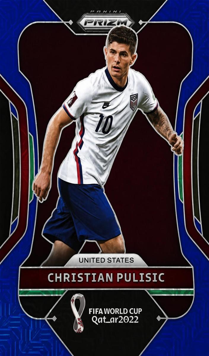 2022 Christian Pulisic [Blue Mojo] #201
