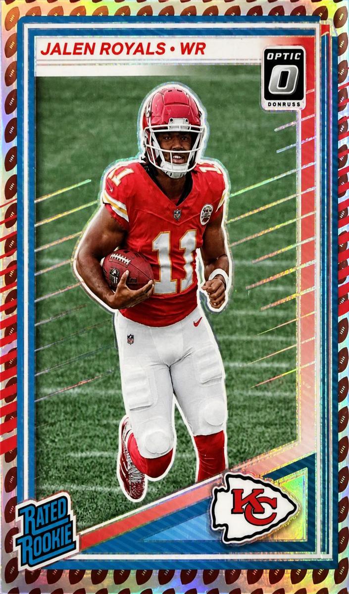 Jalen Royals 2025 Donruss Football card
