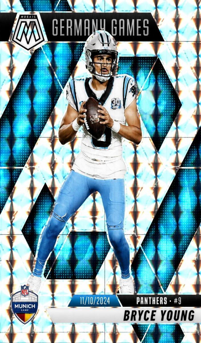 Bryce Young 2025 Mosaic Football card