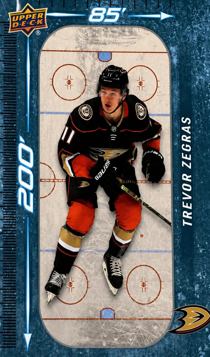 2023 Upper Deck Trevor Zegras #1 card