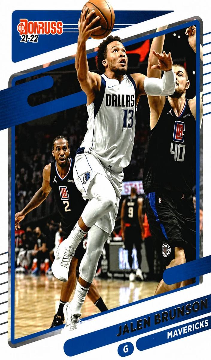 2021 Panini Donruss Jalen Brunson #19 card