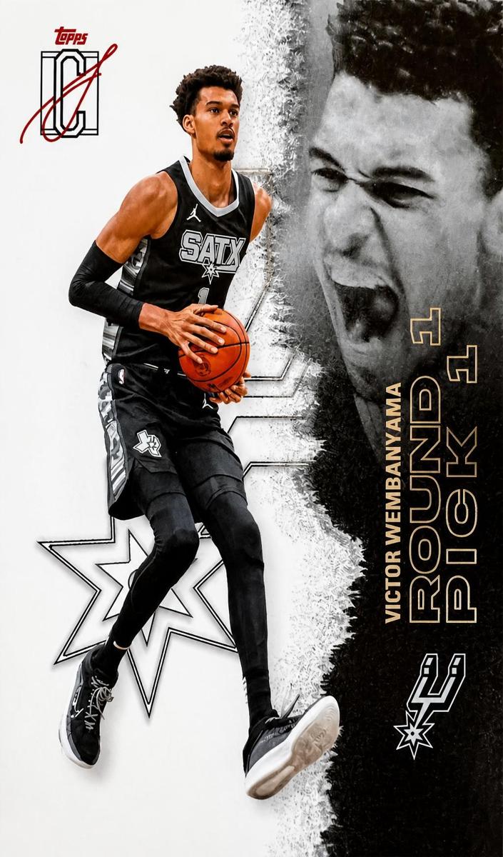 Victor Wembanyama 2025-26 Signature Class Basketball card