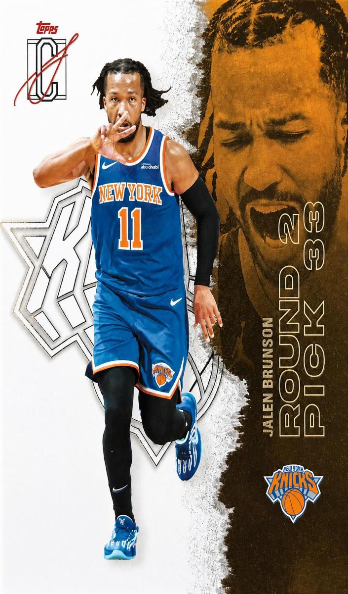 Jalen Brunson 2025-26 Signature Class Basketball card